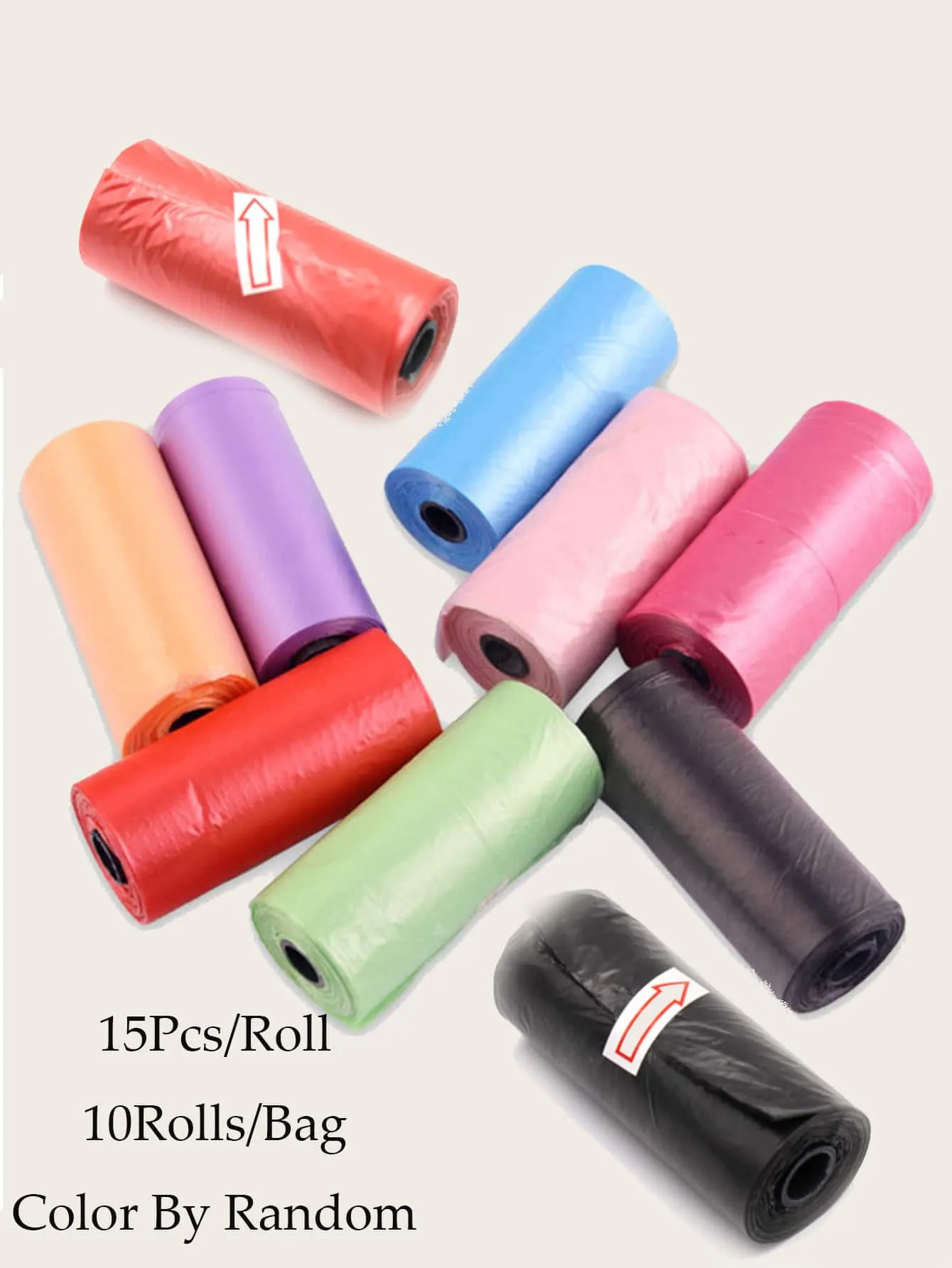 10roll Random Garbage Bag