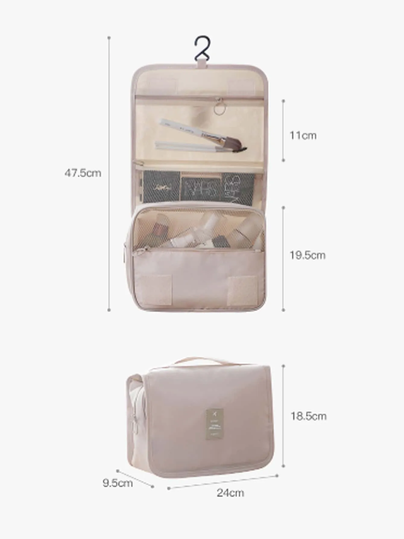 1pc Large Travel Toiletries Bag