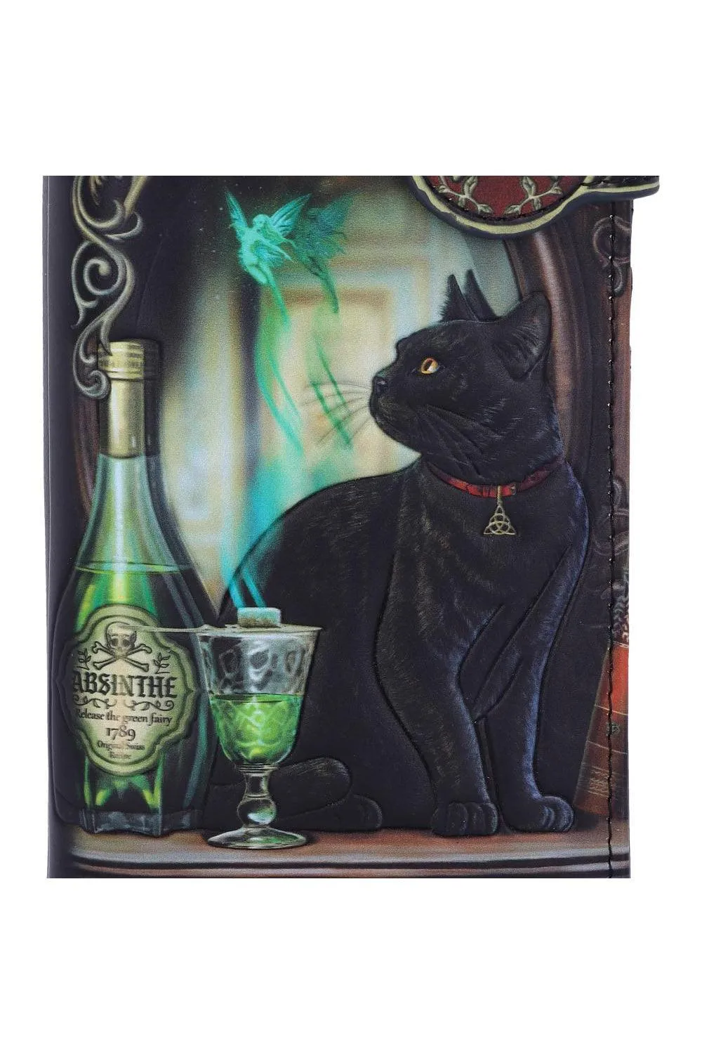 Absinthe Embossed Wallet