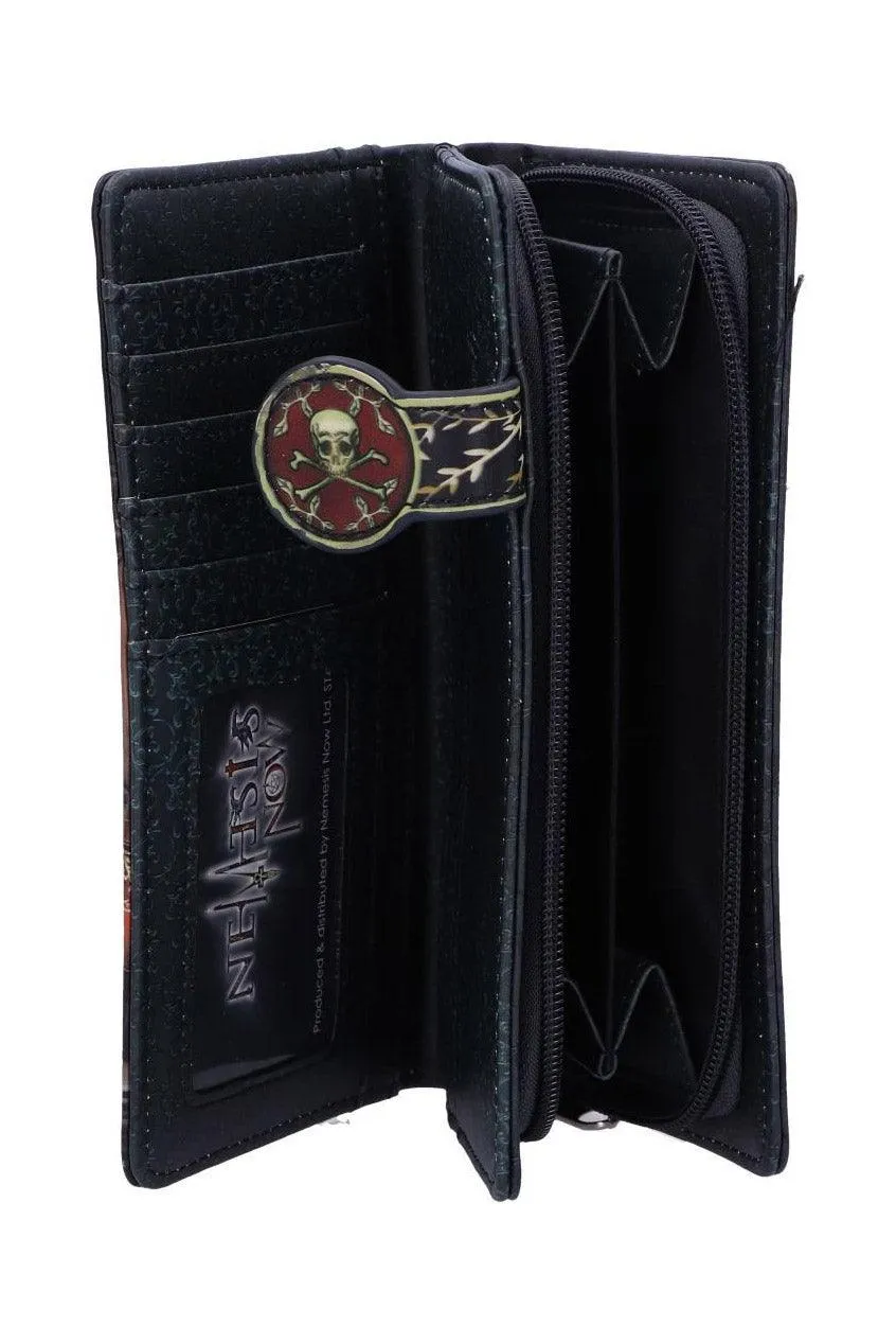 Absinthe Embossed Wallet