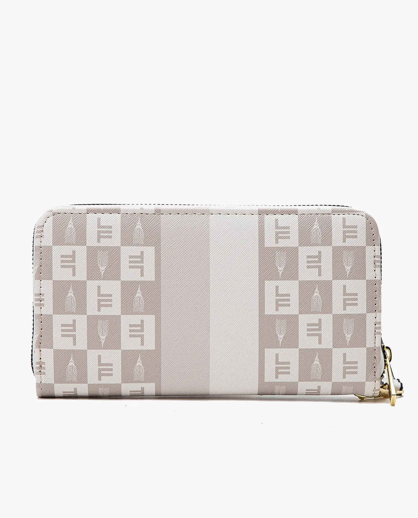 ADALIA SIGNATURE ZIP AROUND WALLET