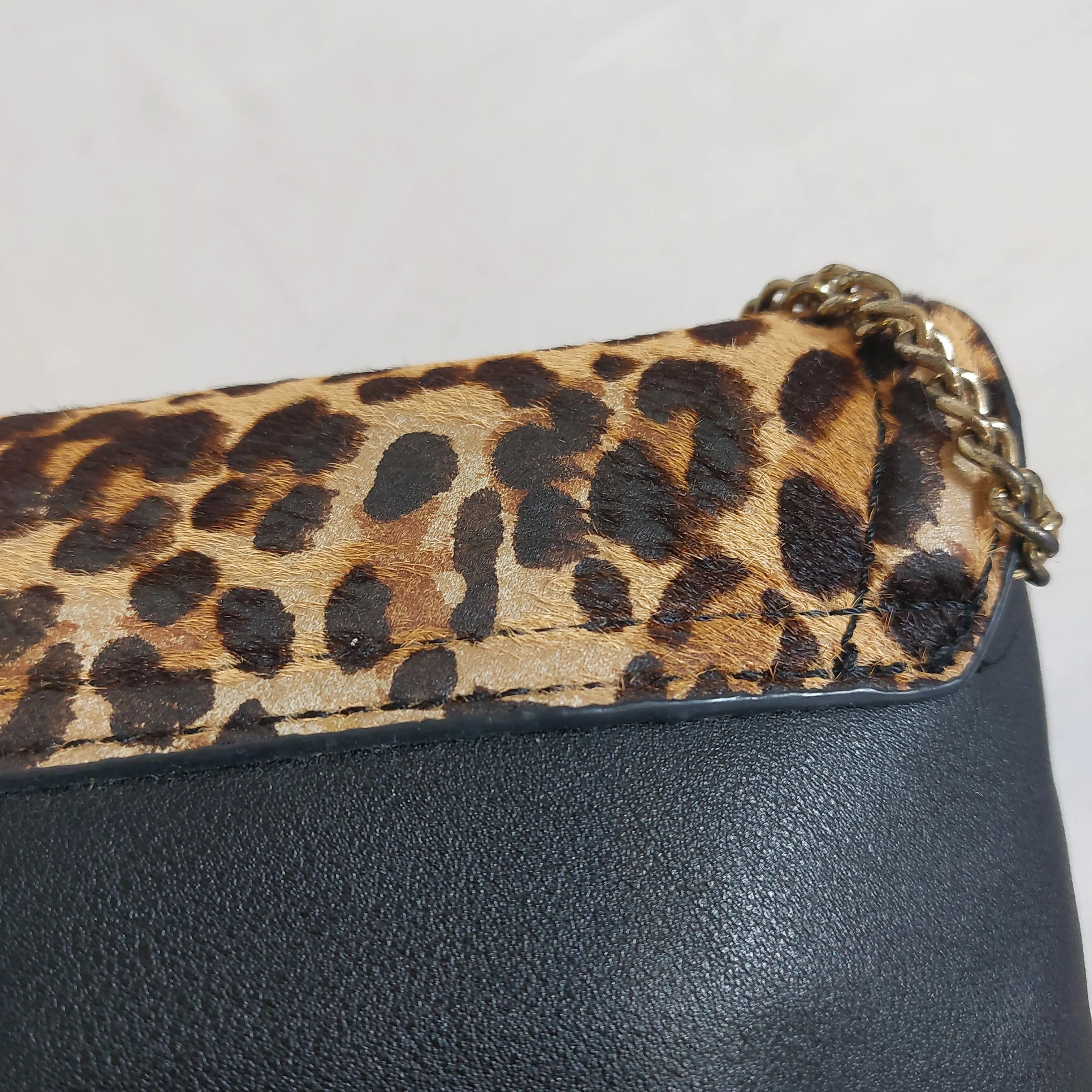 Aldo Cheetah Print Convertible Clutch | Pre Loved |