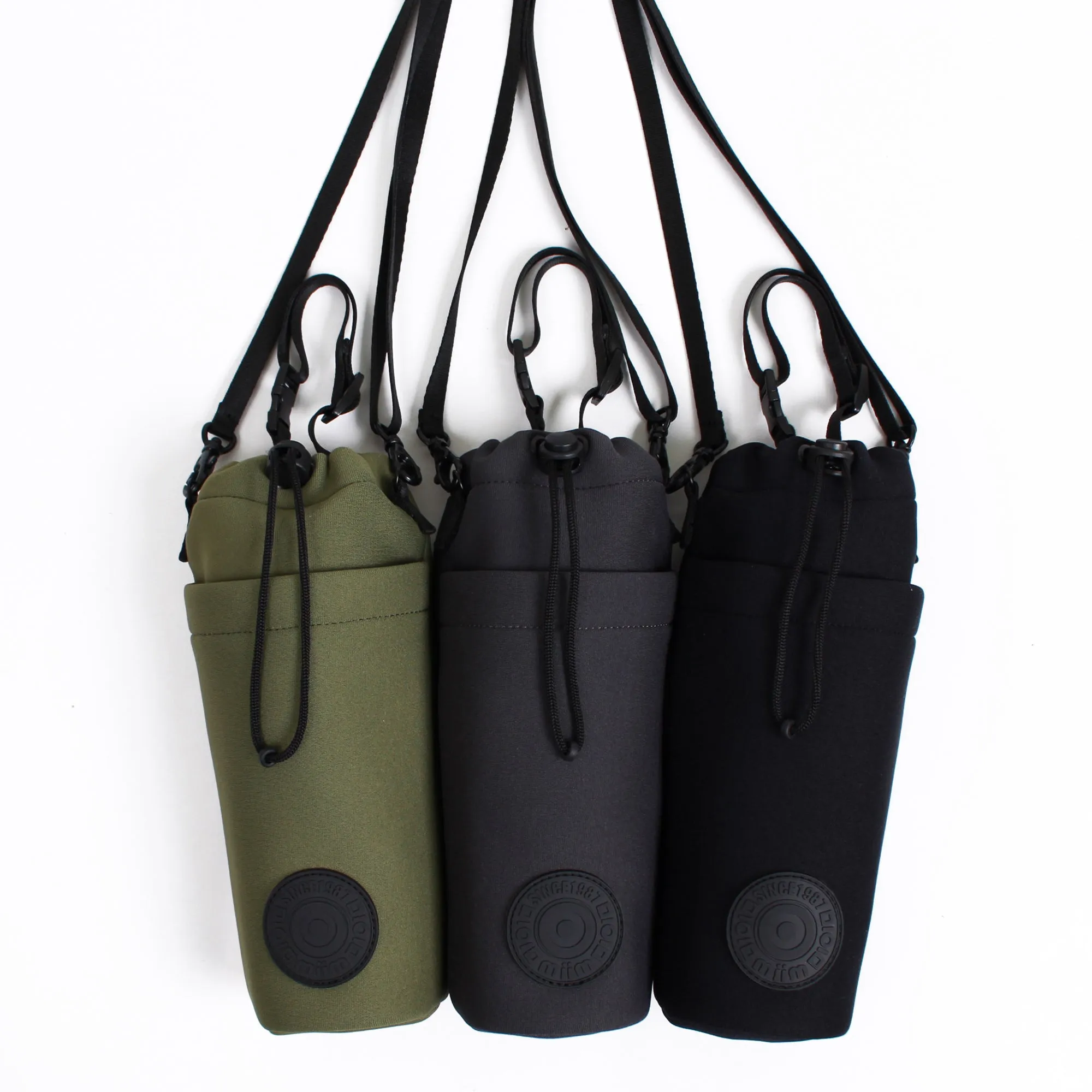 ami neoprene / water bottle holder / grey, green, black