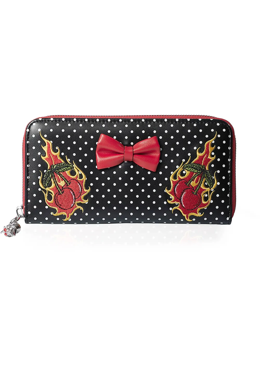 Banned Cherry Blaze Wallet Black