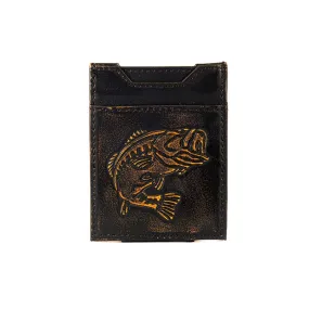 Bass Burnished Front Pocket Wallet