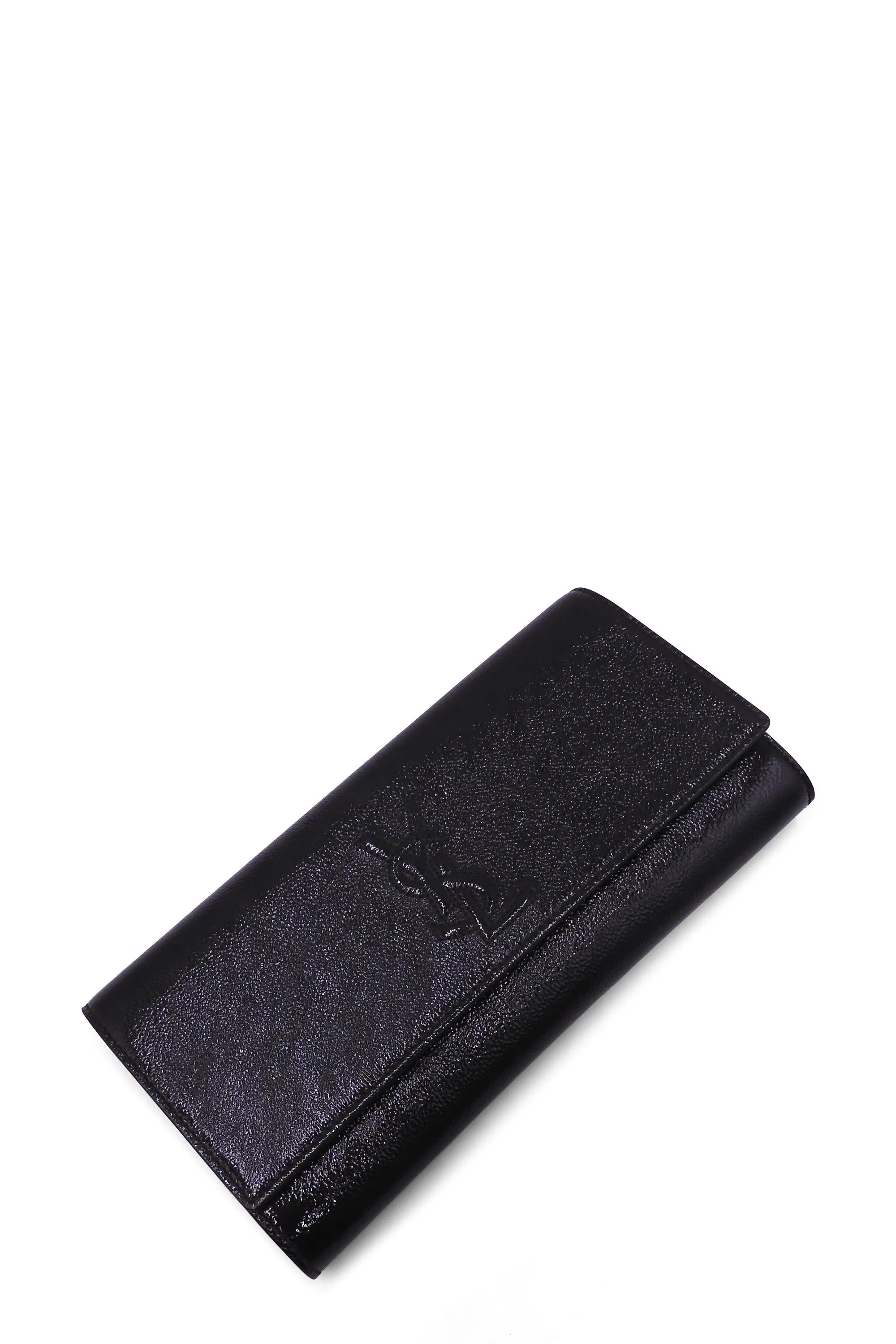 Belle De Jour Clutch Patent Black