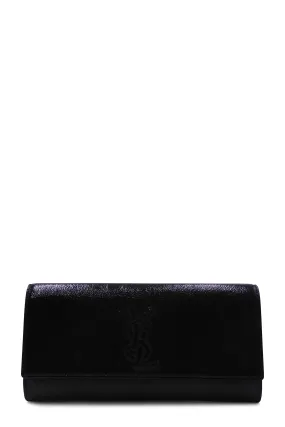 Belle De Jour Clutch Patent Black