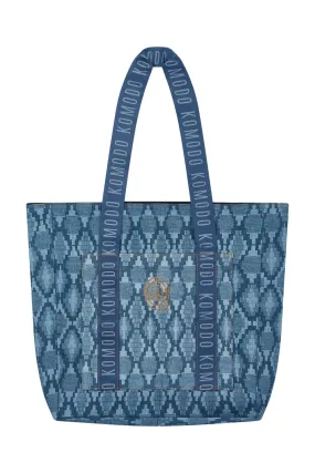 BELLROSE Printed Organic Denim Tote Bag