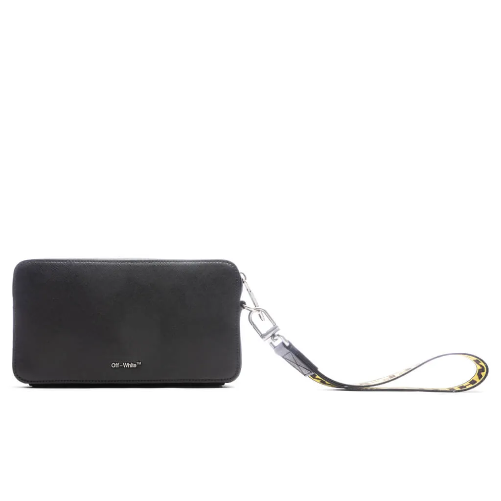 Binder Diag Saff Clutch - Black/White