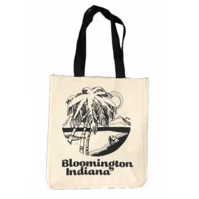 Bloomington Beach Tote Bag - Black Handle