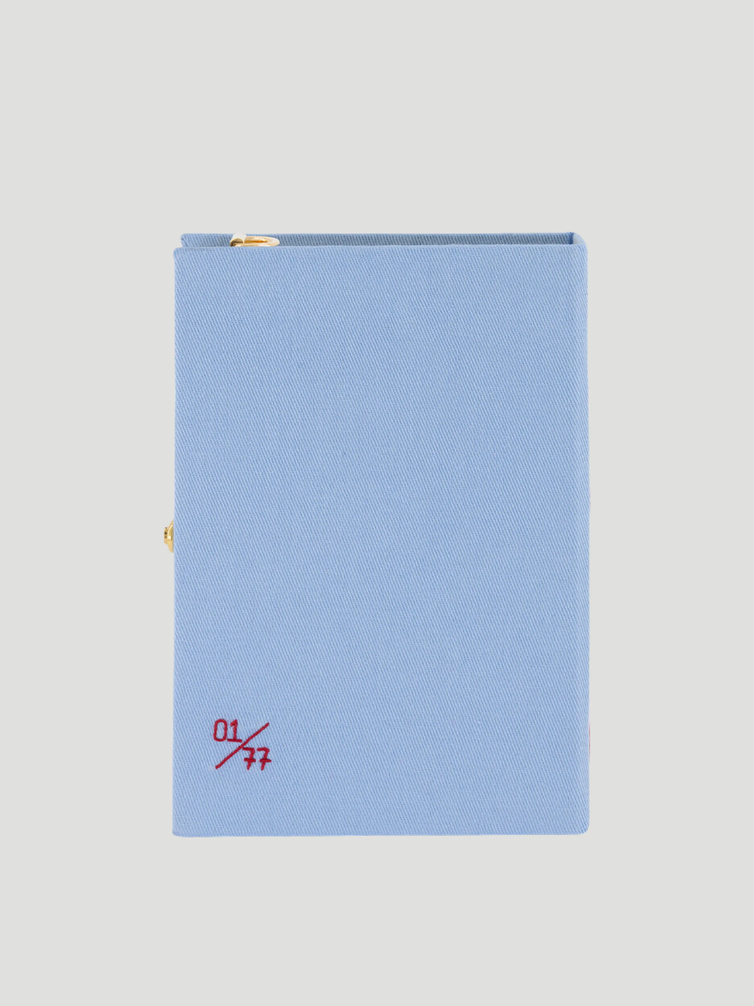 Blue Rome Book Clutch