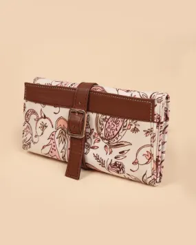 Blush Pearl Handblock Wallet