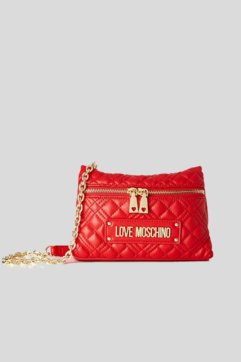 Borsa Quilted Bag Pu - Rosso