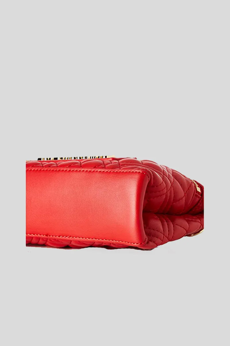 Borsa Quilted Bag Pu - Rosso