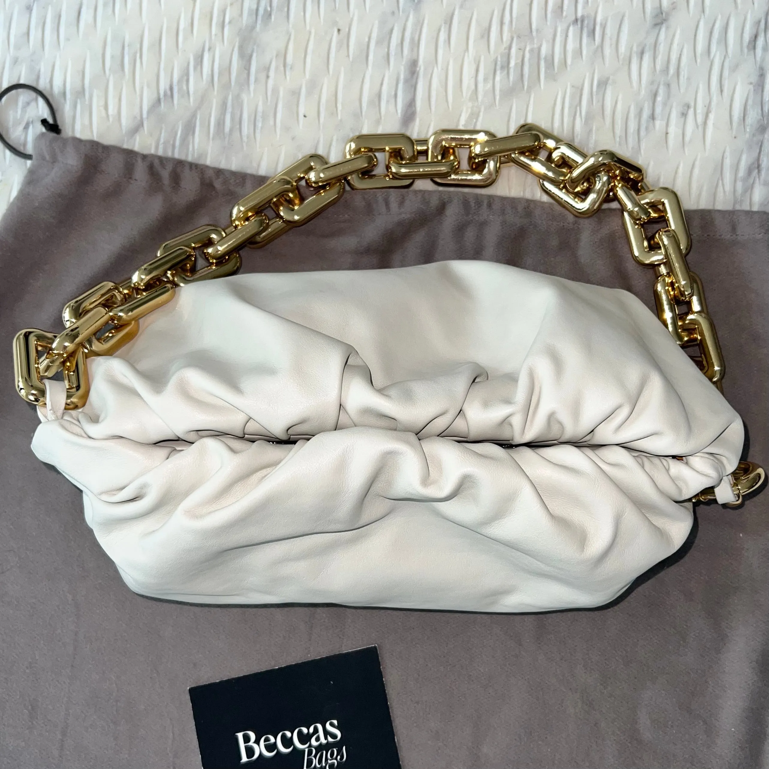 BOTTEGA VENETA  'The Chain Pouch' Clutch