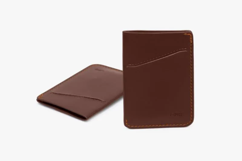 CARD SLEEVE WALLET - COCOA