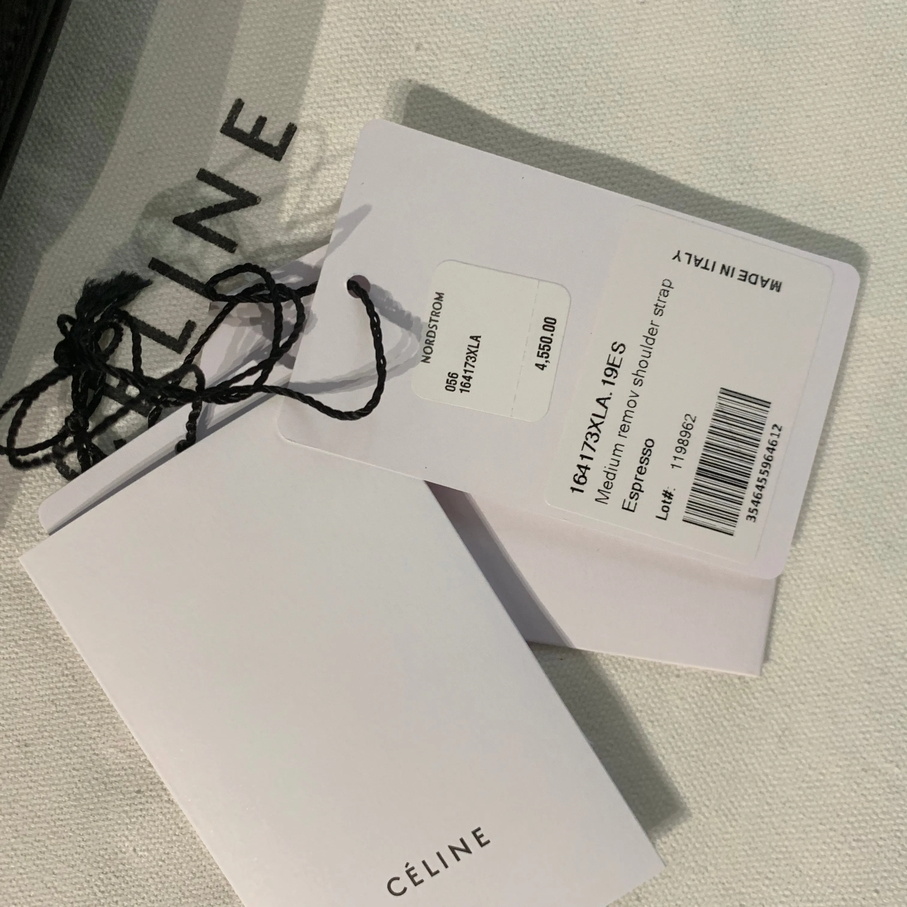 Celine box bag