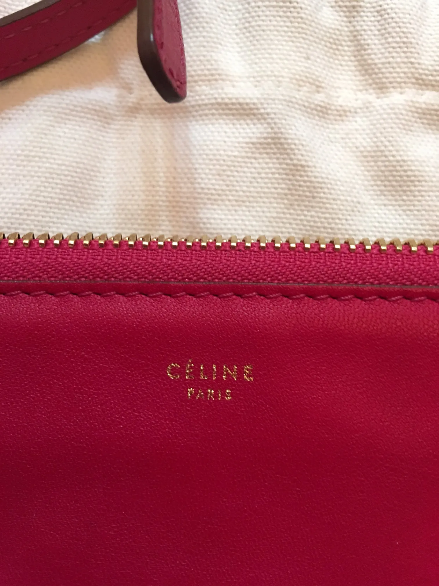 Celine small trio bag