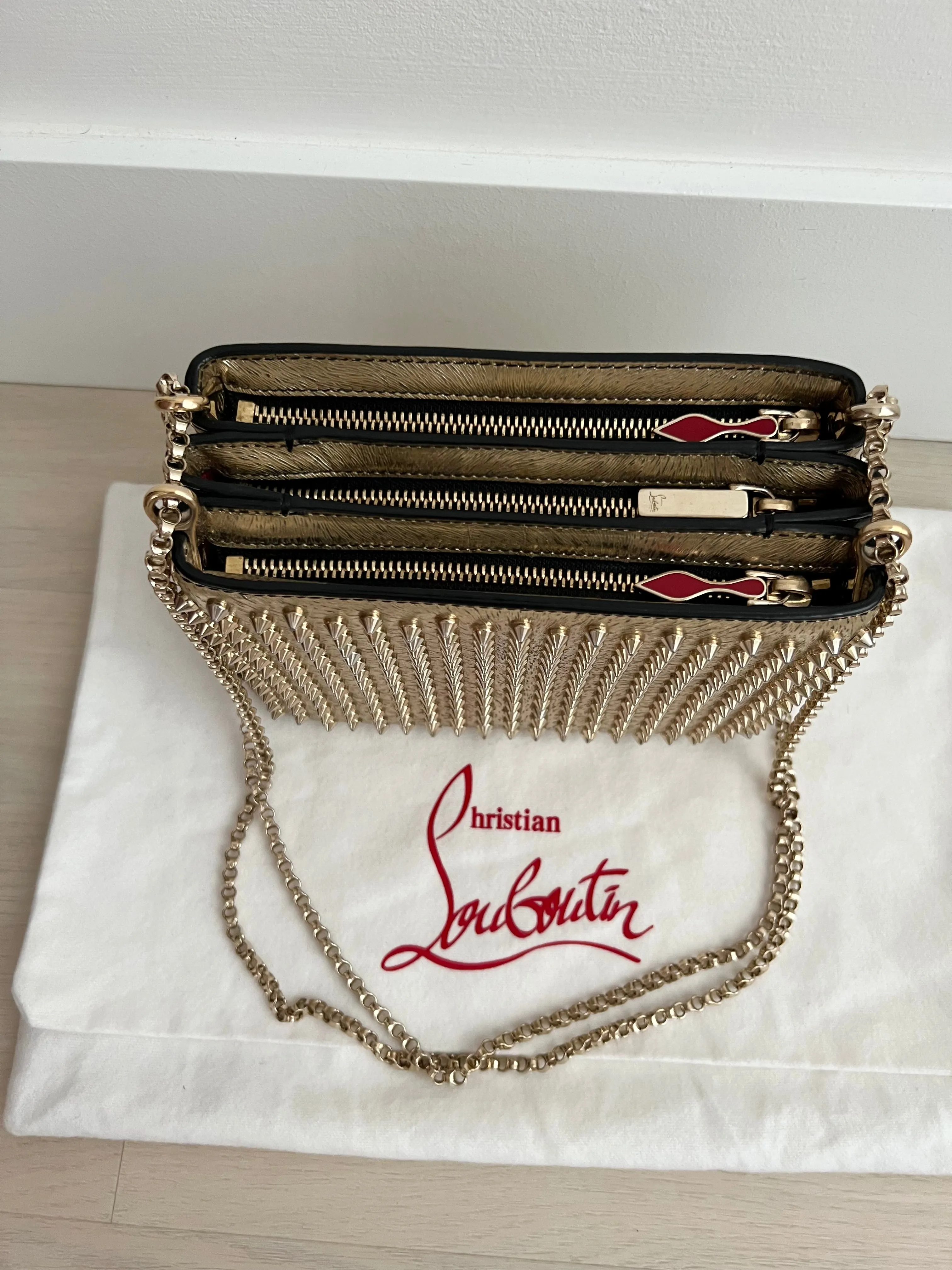 Christian Louboutin Triloubi Spike Bag