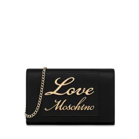 Clutch Donna con Tracolla LOVE MOSCHINO linea Lovely Love Nero