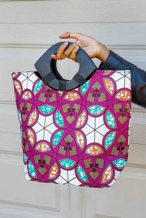 Colette African Print Tote Bag