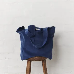 Cord Tote Bag - Blue