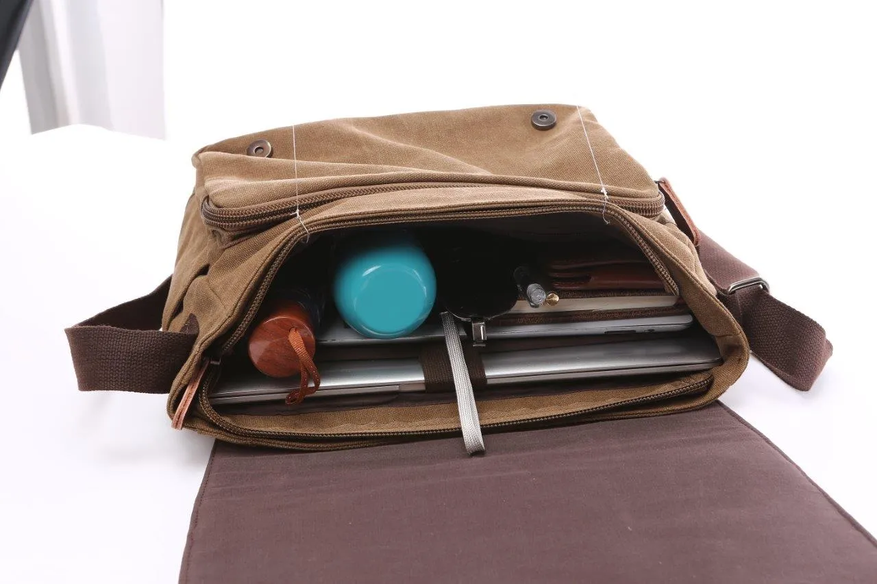 Crosstown Canvas Messenger Bag