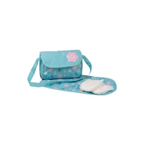 Diaper Bag Blue Flower