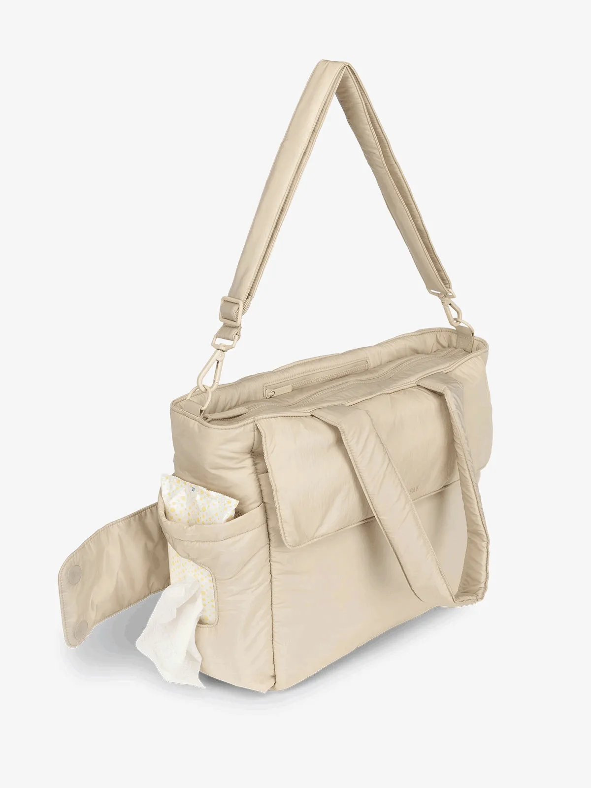 Diaper Tote Bag with Laptop Sleeve