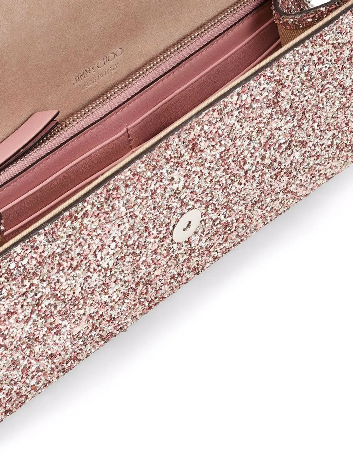 Emmie clutch with sequins