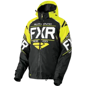 FXR Clutch Mens Jacket Black/HiVis/White