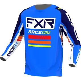 FXR Clutch Pro MX Jersey Cobalt Blue/White/Navy