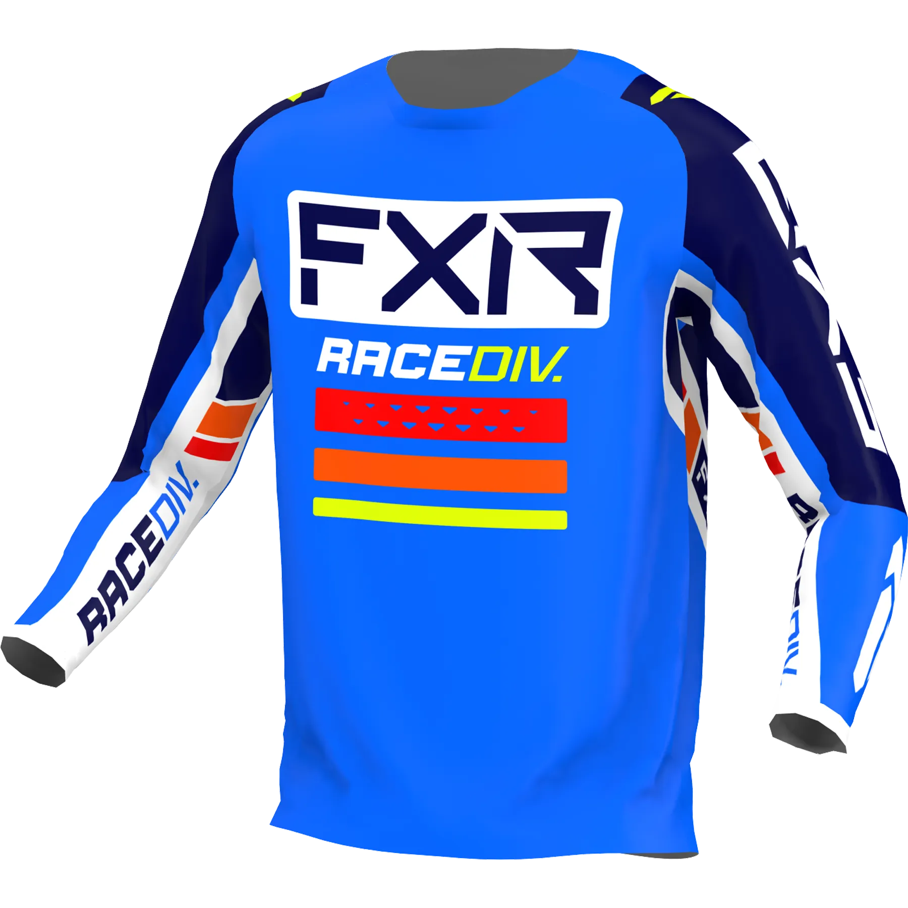 FXR Clutch Pro MX Jersey Cobalt Blue/White/Navy