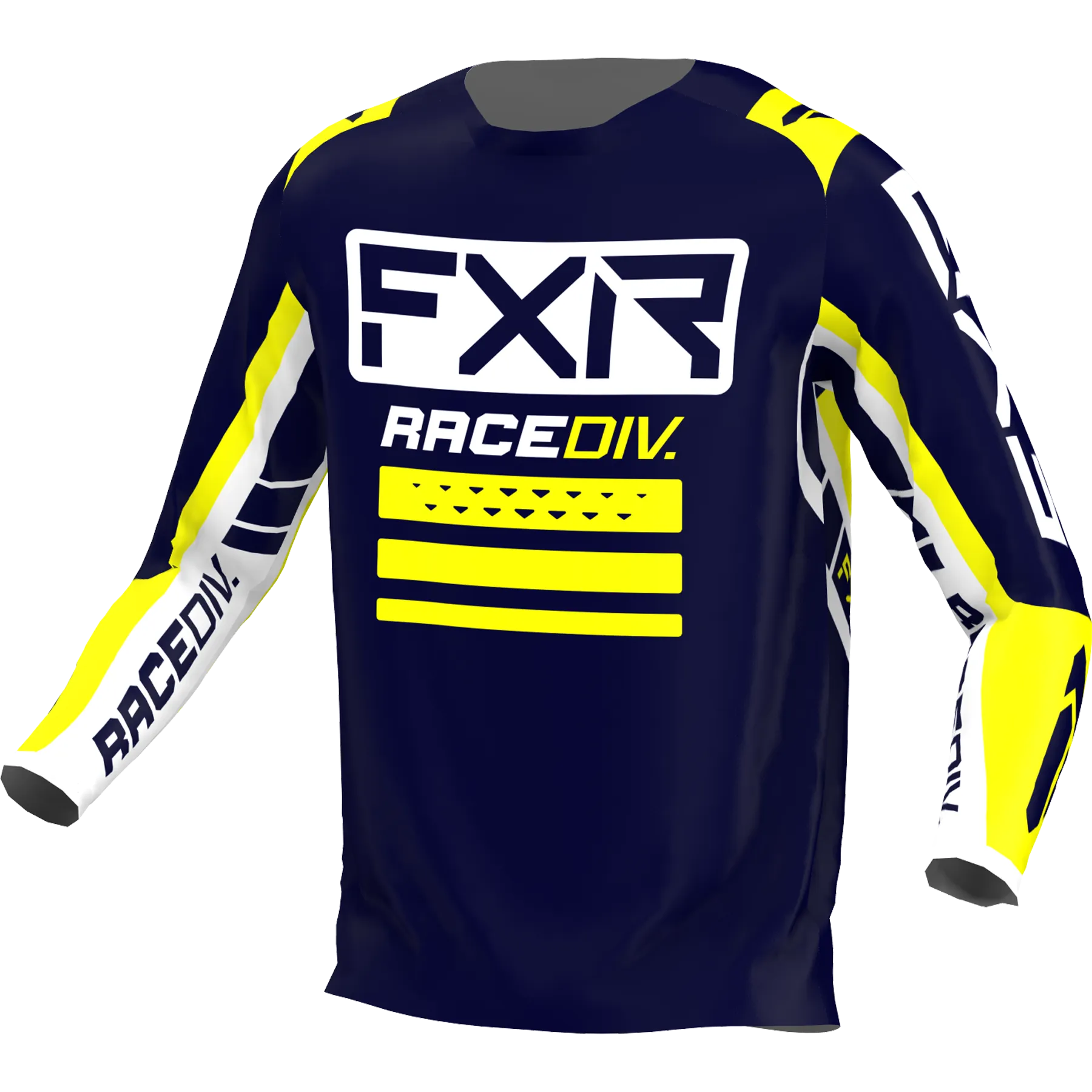 FXR Clutch Pro MX Jersey Midnight/White/Yellow