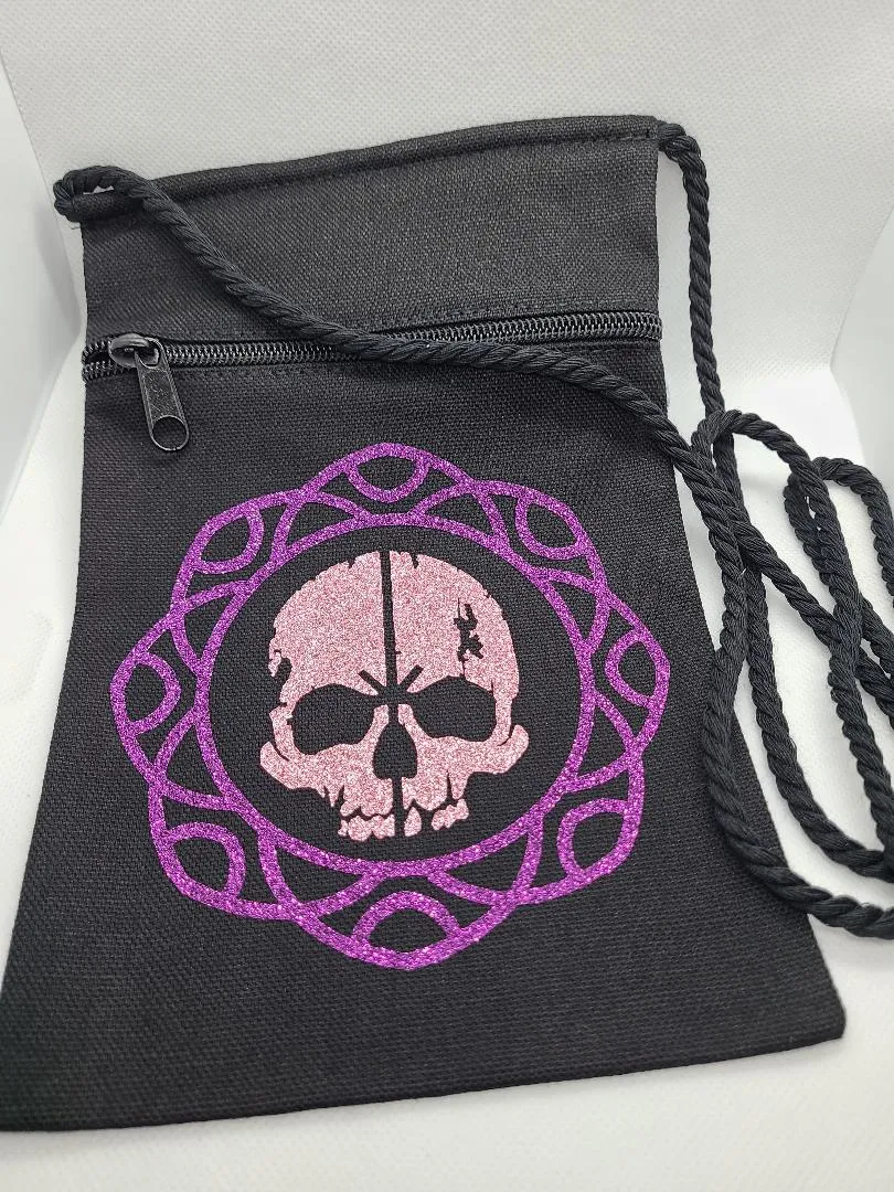 GHW Glitter Skull Crossbody Bag