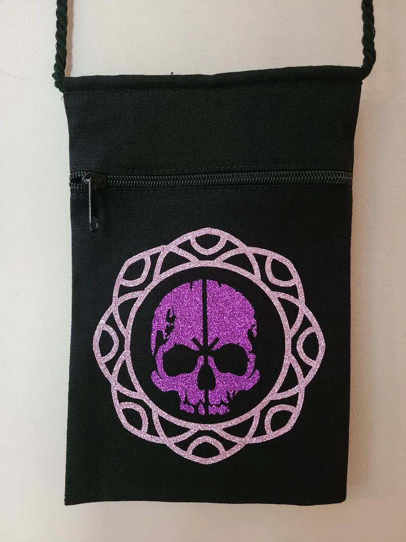 GHW Glitter Skull Crossbody Bag