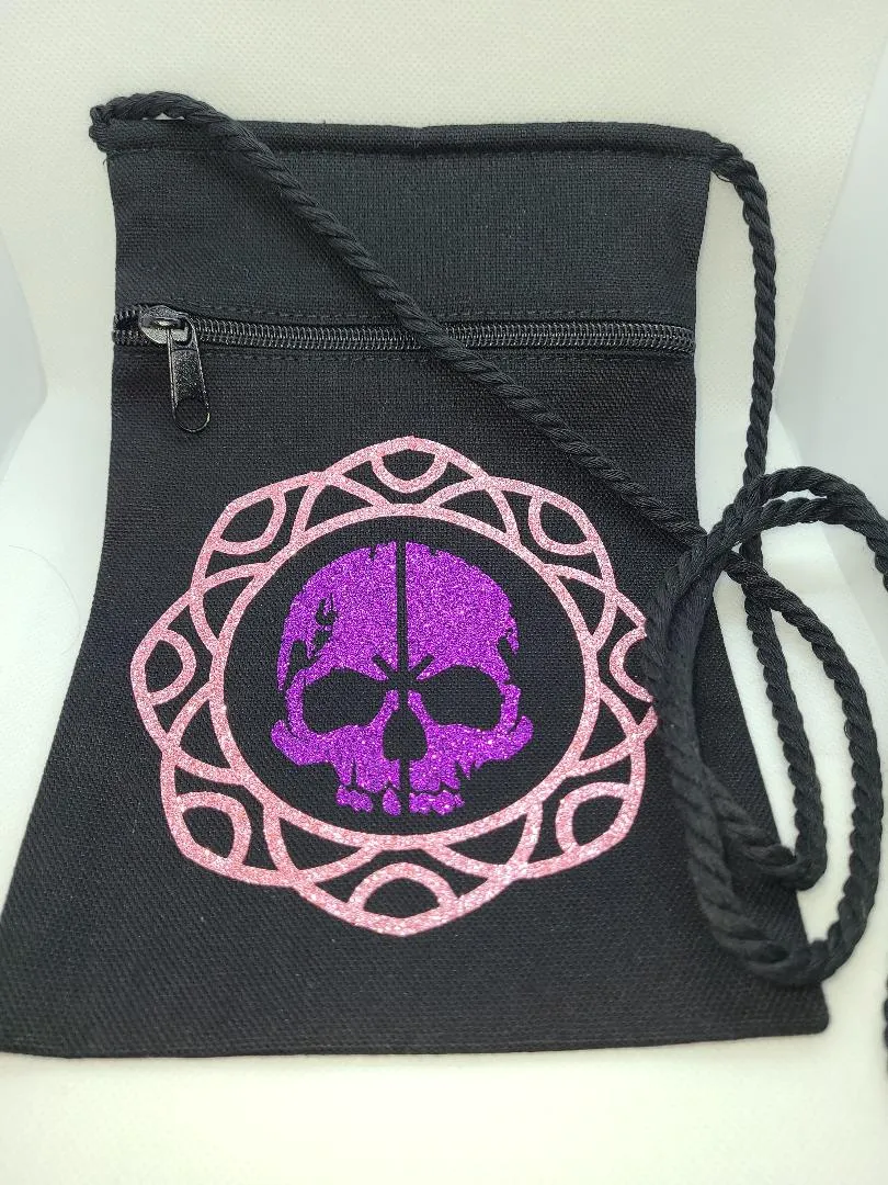 GHW Glitter Skull Crossbody Bag