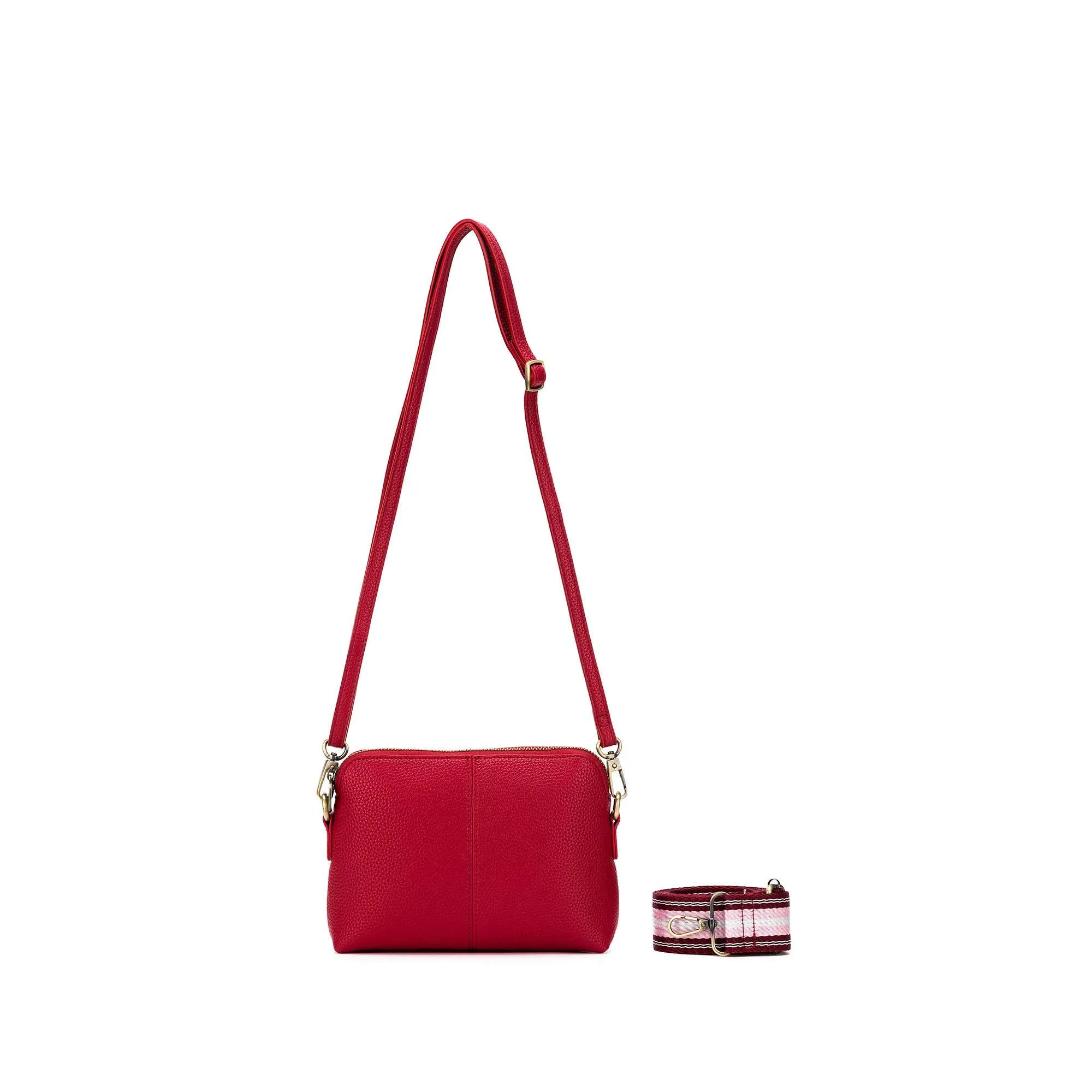 Harlow Raspberry  Small Crossbody