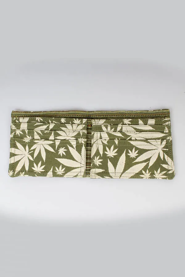 Hippie Rasta Canna-Leaf Wallet