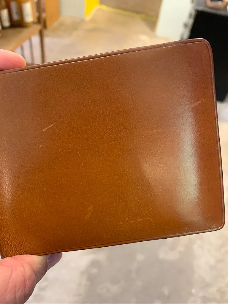 Il Bussetto Bi-fold Wallet Caramel