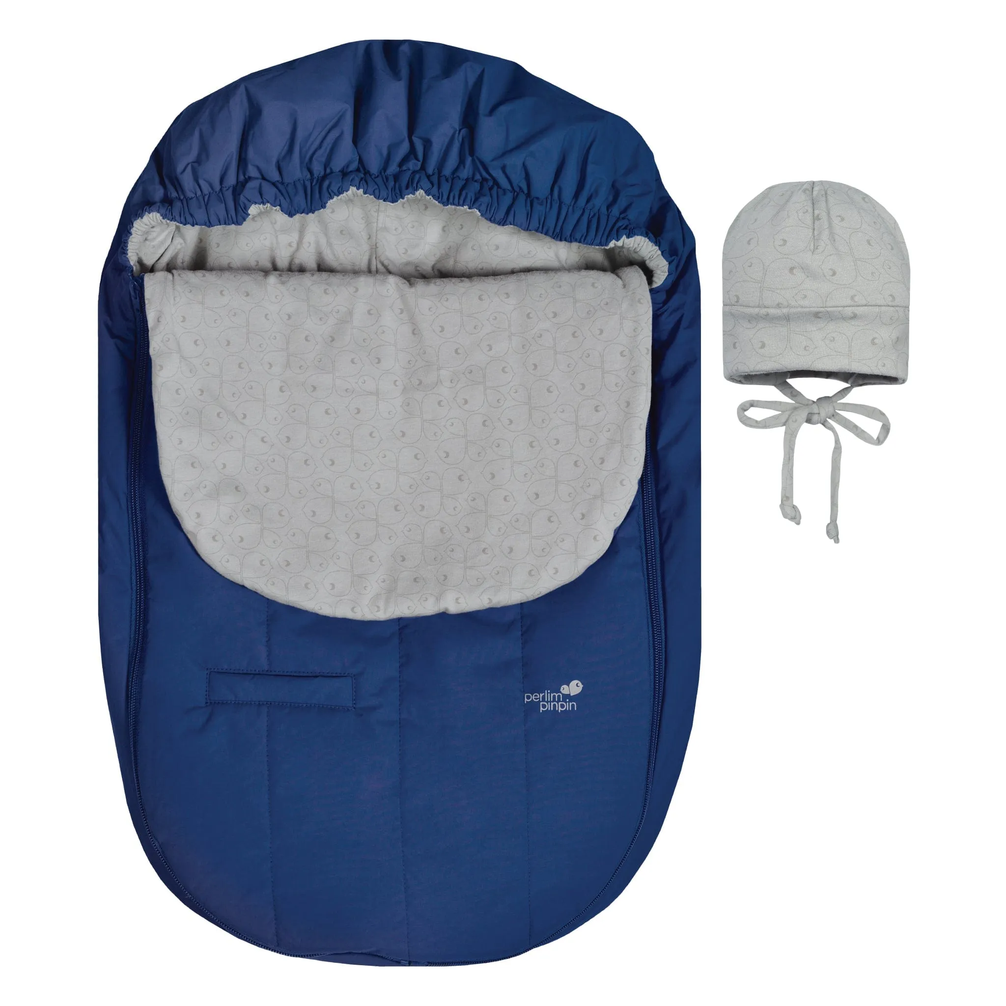 Infant mid-season bunting bag - Cobalt