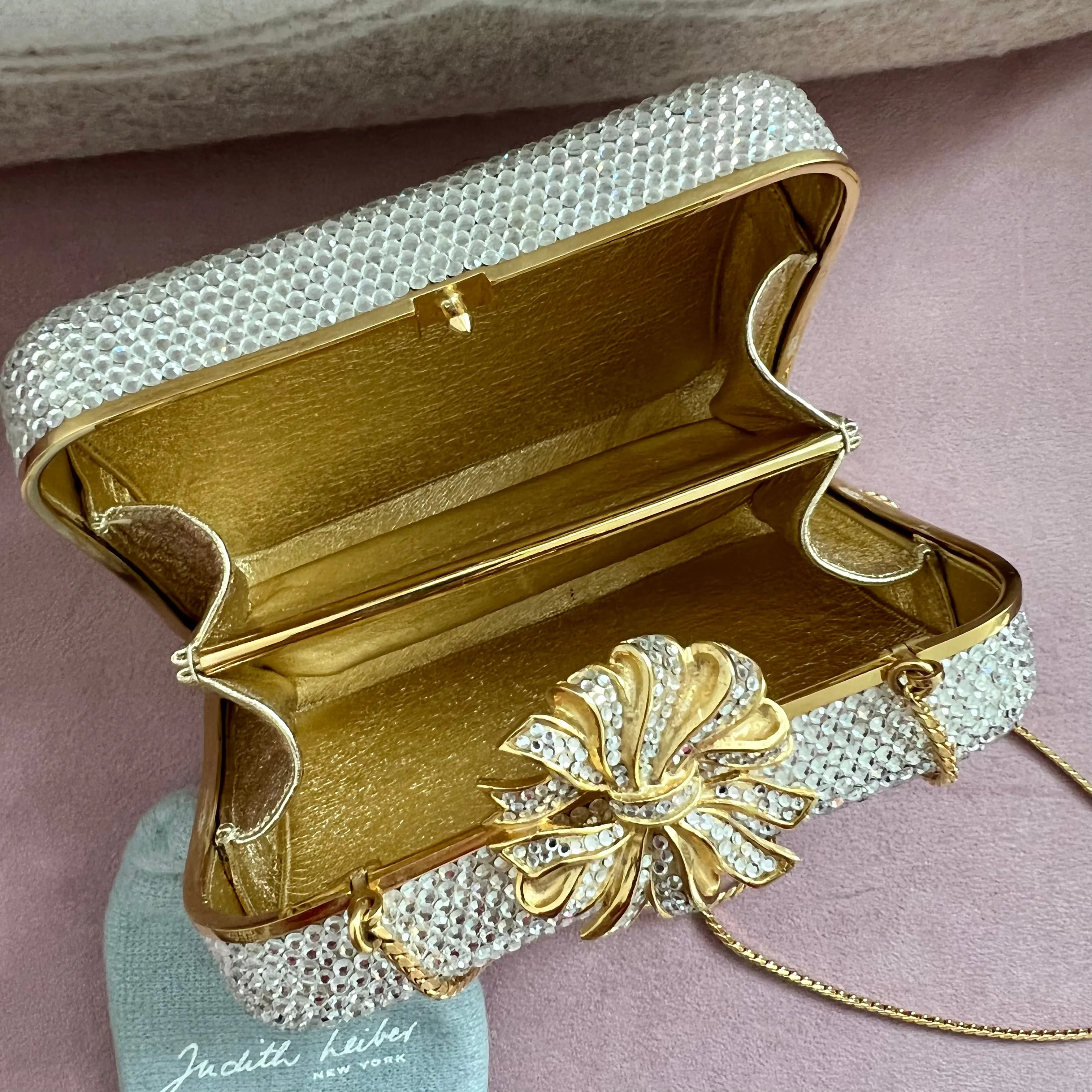 Judith Leiber Bow Clasp Clutch