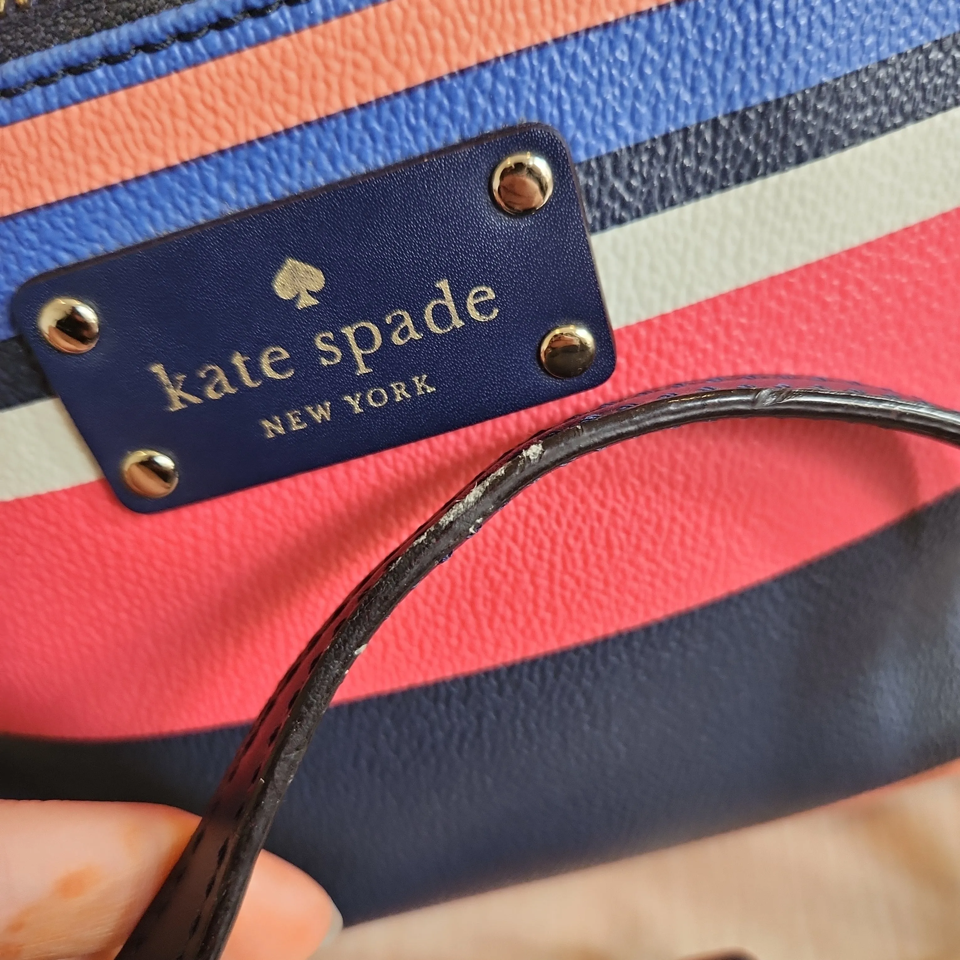 Kate Spade Multicoloured Leather 'Grove Street' Crossbody Bag | Pre Loved |