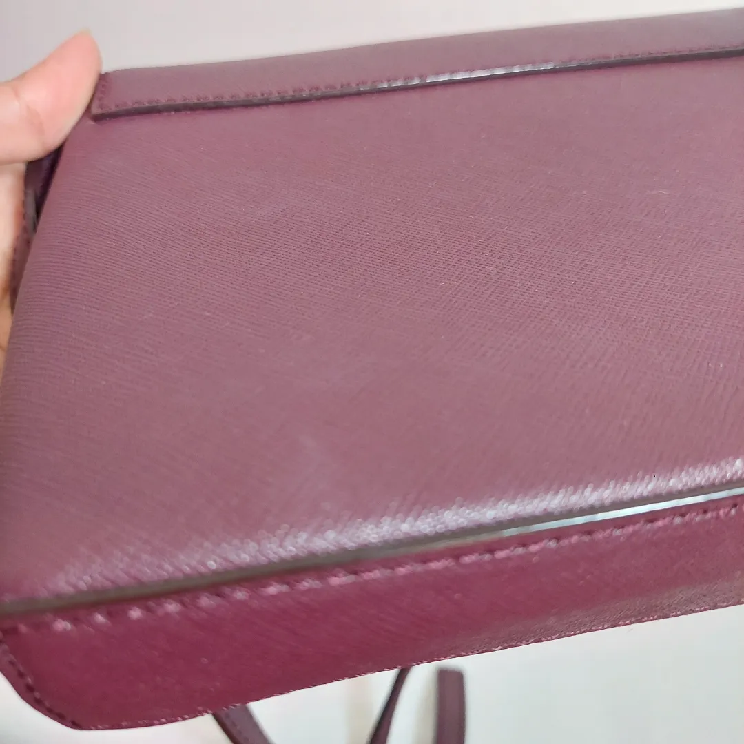 Kate Spade Purple Leather Crossbody Bag | Pre loved |