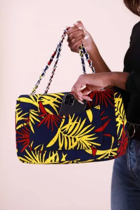 KELLY African Print Midsize Bag