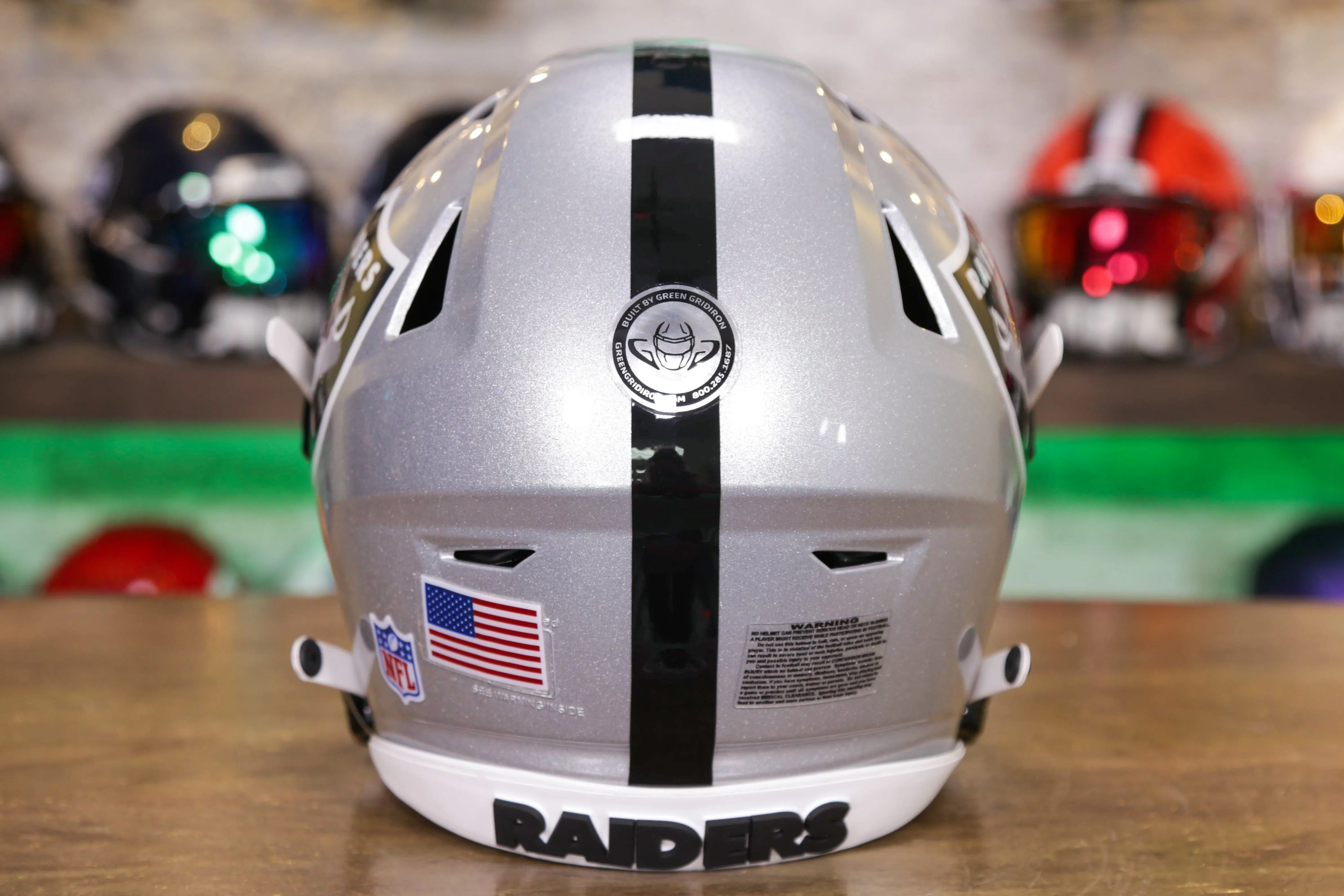 Las Vegas Raiders Riddell SpeedFlex Helmet - GG Edition 00363