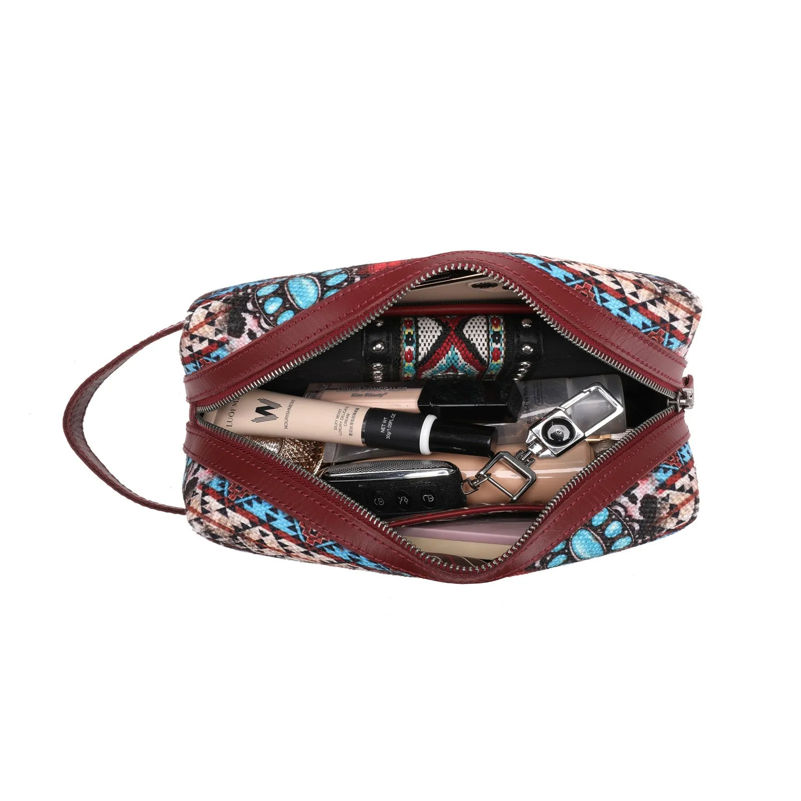 Montana West Aztec Multi Purpose/Travel Pouch