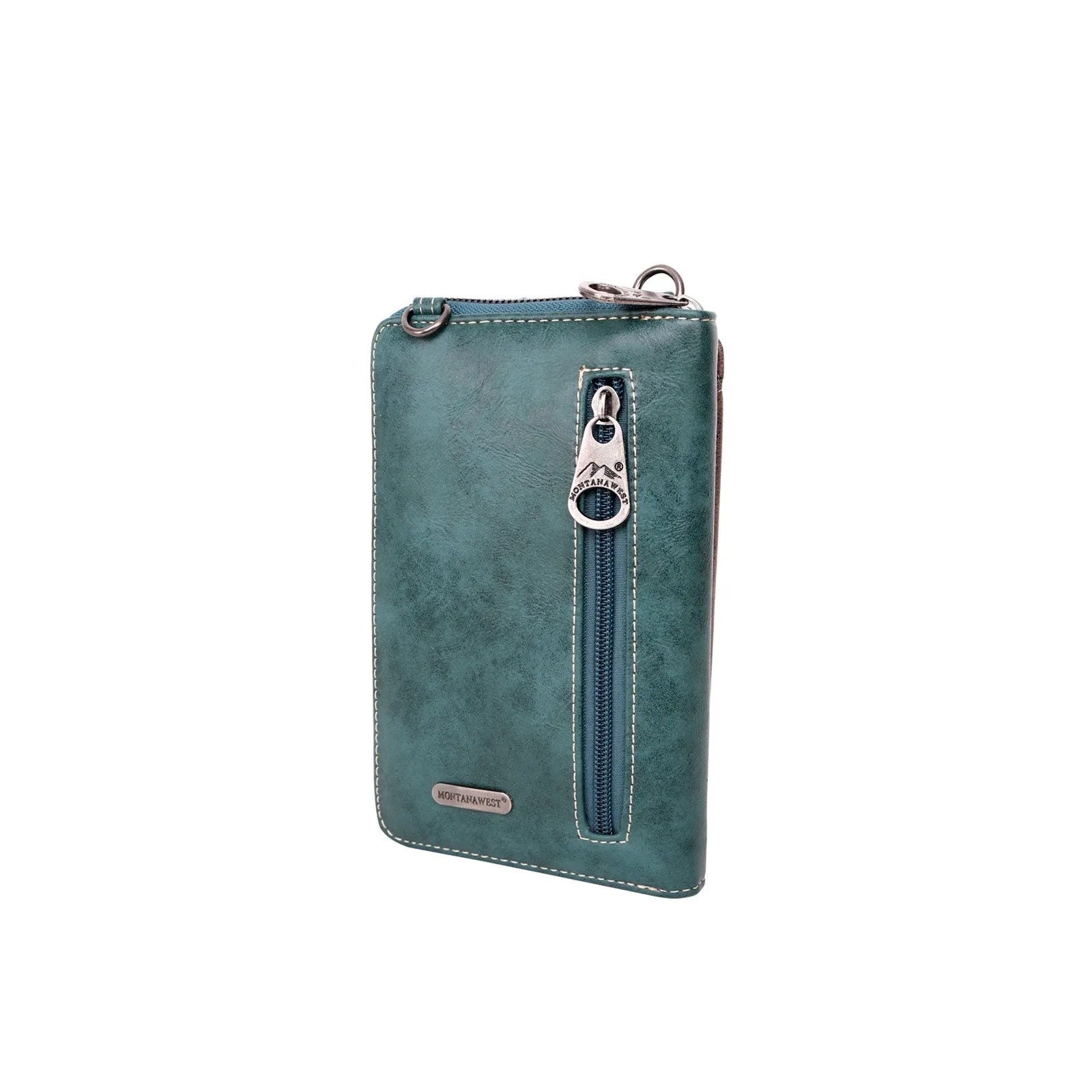 MW994-183   Montana West Embroidered Collection Phone Wallet/Crossbody