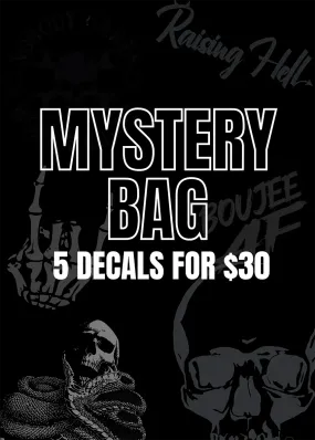 MYSTERY STICKER BAG $30