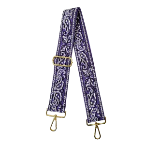 Paisley Interchangeable Woven Bag Strap